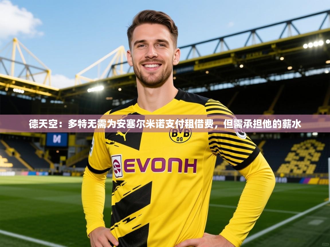 2025开云体育在线入口德天空：多特无需为安塞尔米诺支付租借费，但需承担他的薪水  第2张