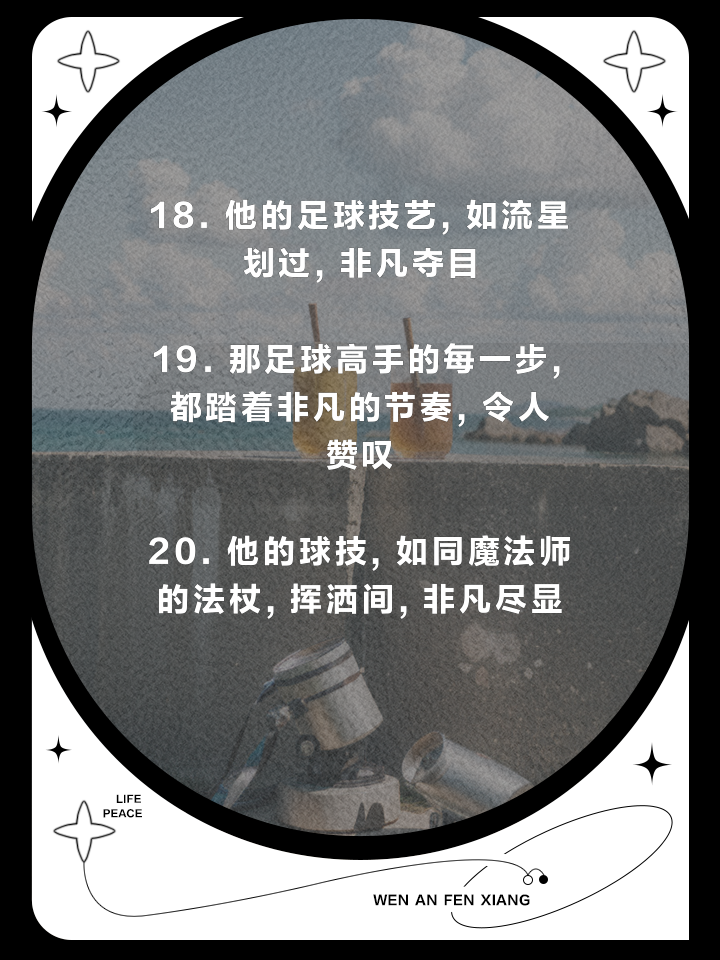 包含视野开阔，足球技艺神乎其技的词条